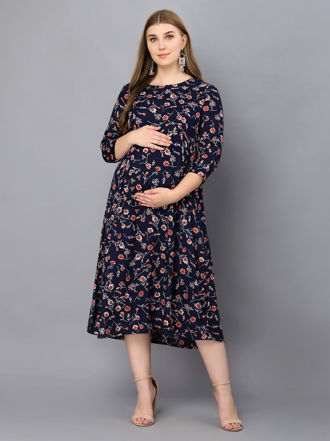 Night Dress For Pregnant Ladies | Maternity Feeding Gowns For Women ...