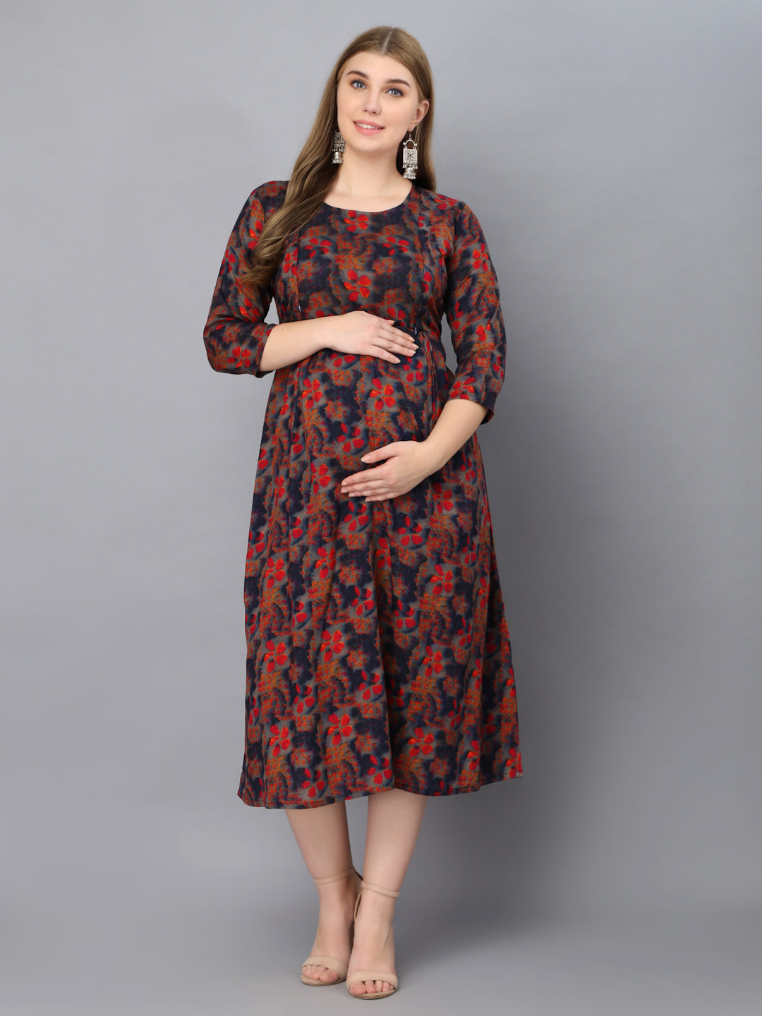 Night Dress For Pregnant Ladies | Maternity Feeding Gowns For Women ...